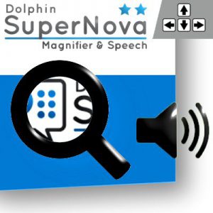 Link zu Software Supernova Magnifier Speech als Bild mit 400x400 Pixel.