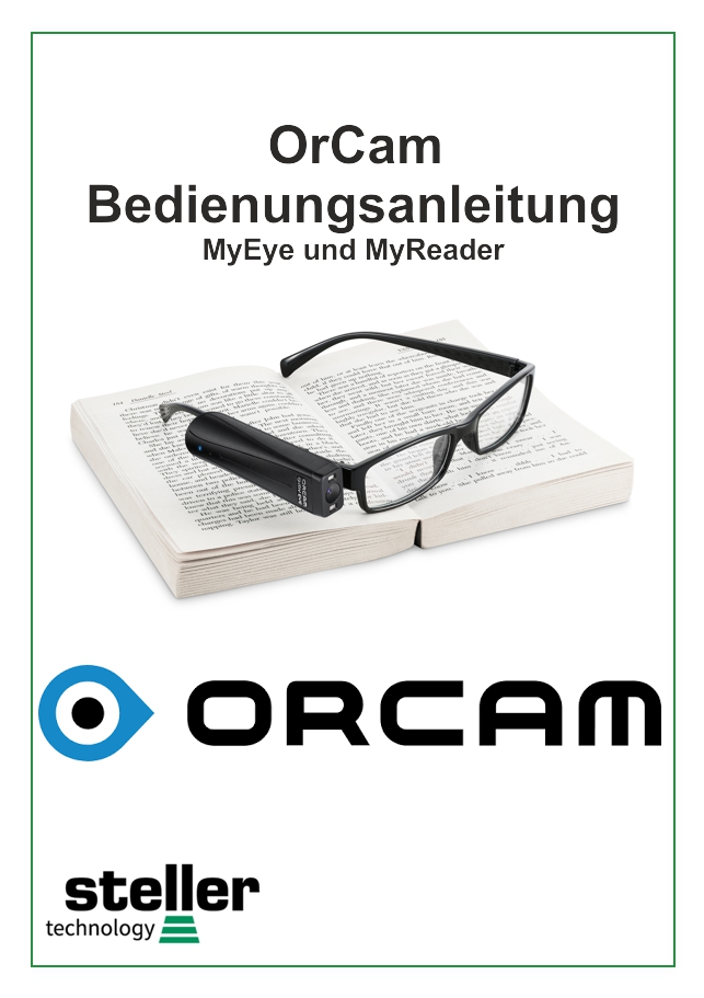 Deckblatt der Anleitung Orcam