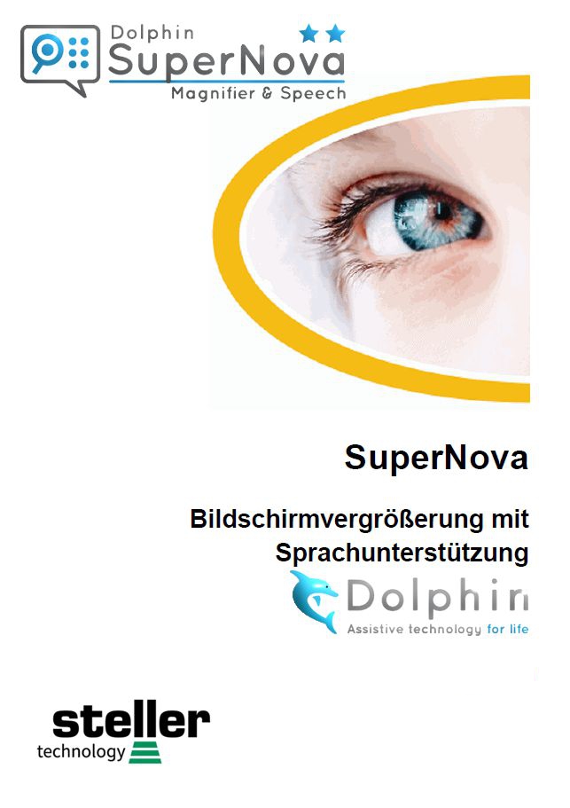 Deckblatt der Anleitung Supernova- Magnifier / Speech