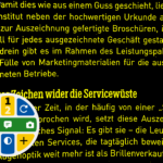 Das Bild zeigt das vergrößerte PK8 Kamera-Livebild der steller MyVision App im Lesebereich - Es stellt den Falschfarb-Modus gelb/schwarz.